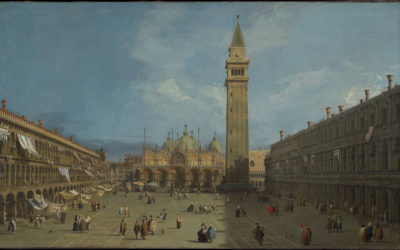 Postcard Story – Piazza San Marco – Canaletto (Giovanni Antonio Canal) – Late 1720s – The Metropolitan Museum of Art