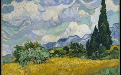 Postcard Story – Wheat Field With Cypresses – Vincent van Gogh – 1889 – The Metropolitan Museum of Art