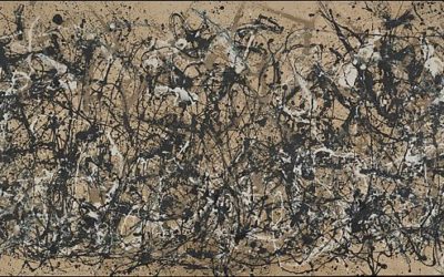 Postcard Story – Autumn Rhythm – Jackson Pollock – 1950 – The Metropolitan Museum of Art
