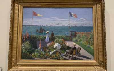 Postcard Story – Regetta at Sainte-Adresse – Claude Monet – 1867 – The Metropolitan Museum of Art