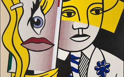 Postcard Story – Stepping Out – Roy Lichtenstein – 1978 – The Metropolitan Museum of Art