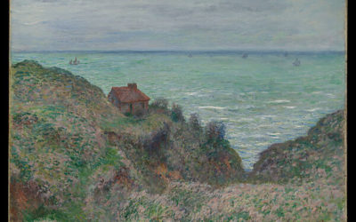 Postcard Stories – Claude Monet – Cabin of the Customs Watch – 1882 – 1840-1926 – The Metropolitan Museum of Art