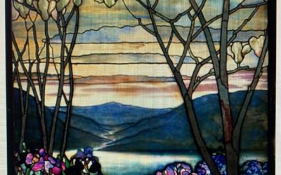 Postcard Story – Magnolias and Irises – Louis Comfort Tiffany – 1908 – The Metropolitan Museum of Art