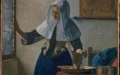 Postcard Story – Young Woman with a Water Pitcher – Johannes Vermeer – Dutch – 1662 – The Metropolitan Museum of Art