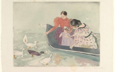 Postcard Stories – Feeding the Ducks – 1894 – Mary Cassatt, American, 1844-1926 – The Metropolitan Museum of Art