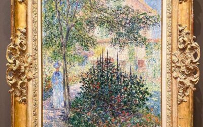 Postcard Stories – In the Garden at Argenteuil – Camille Monet – 1876 – The Metropolitan Museum of Art