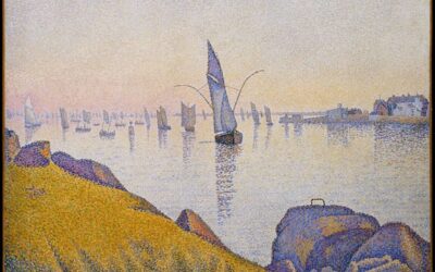Postcard Story – Evening Calm, Concarneau, Opus 220 (Allegro Maestoso) – Paul Signac – 1891 – The Metropolitan Museum of Art