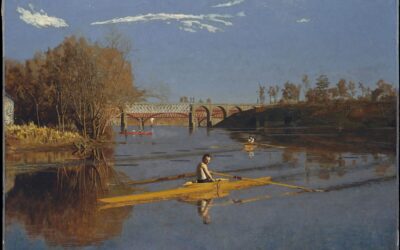 Postcard Story – The Champion Single Sculls (Max Schmitt in a Single Scull) – Thomas Eakins -1871 – The Metropolitan Museum of Art