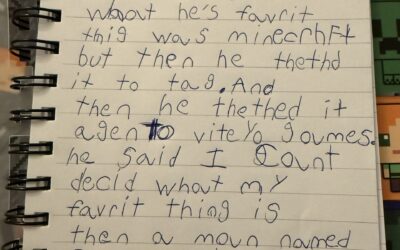 He Always Wants Me to Rub His Bare Back, After I Tell Him a Story, or Something that Jesus Did or He Reads Me the Story He Wrote While Listening to Me – Always Wanting Just Two More Minutes of His Back Rub.